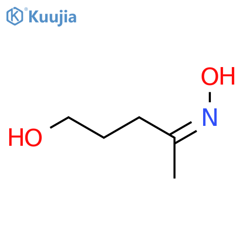 2-Pentanone, 5-hydroxy-, oxime, (2Z)- structure