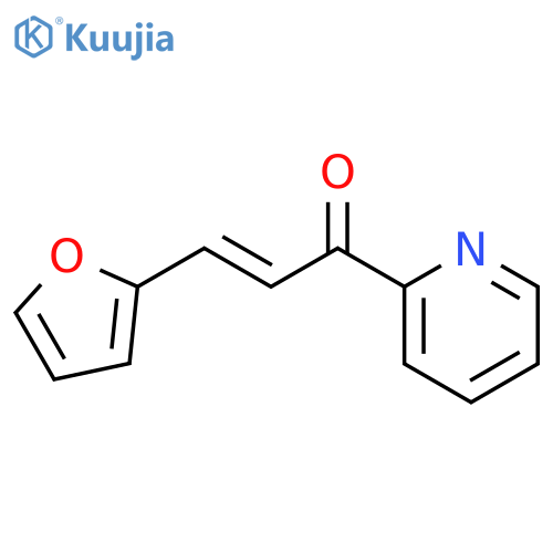 3-(2-Furyl)-1-(2-pyridinyl)-2-propen-1-one structure