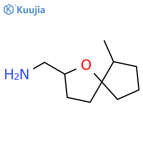 1-Oxaspiro[4.4]nonane-2-methanamine, 6-methyl- structure