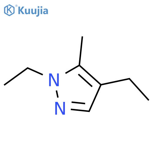 1,4-diethyl-5-methyl-1H-pyrazole structure