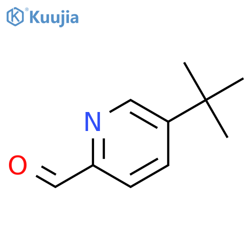 5-tert-butylpyridine-2-carbaldehyde structure