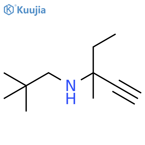 1-Pentyn-3-amine, N-(2,2-dimethylpropyl)-3-methyl- structure