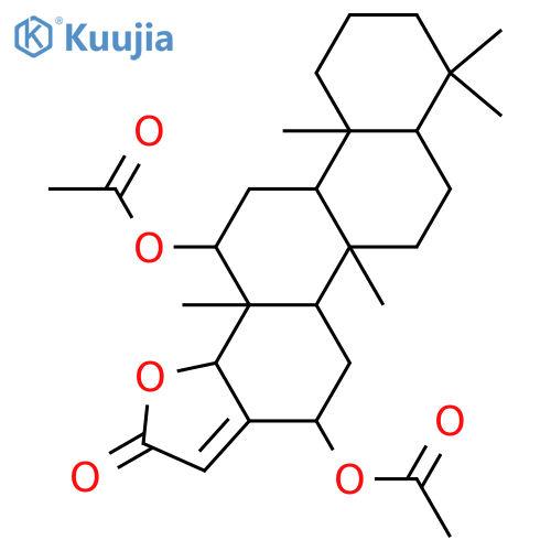 Scalarolbutenolide; 12,16-Diepimer, 12-Ac structure