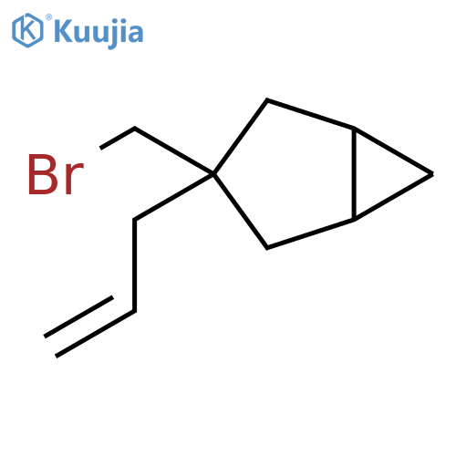 Bicyclo[3.1.0]hexane, 3-(bromomethyl)-3-(2-propen-1-yl)- structure