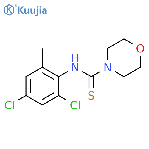 N-(2,4-Dichloro-6-methylphenyl)-morpholine-4-carbothioamide structure