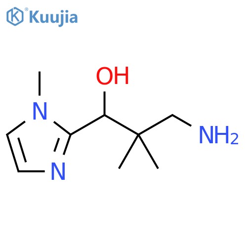 1H-Imidazole-2-methanol, α-(2-amino-1,1-dimethylethyl)-1-methyl- structure