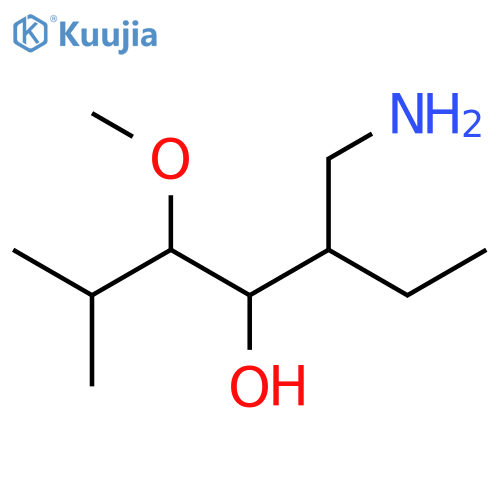 4-Heptanol, 5-(aminomethyl)-3-methoxy-2-methyl- structure