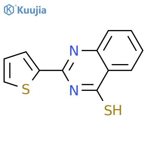2-(Thiophen-2-yl)quinazoline-4-thiol structure