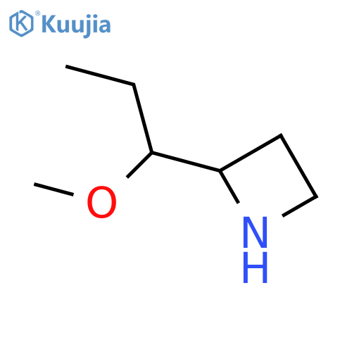 2-(1-Methoxypropyl)azetidine structure