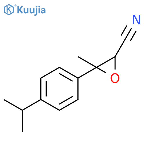 2-Oxiranecarbonitrile, 3-methyl-3-[4-(1-methylethyl)phenyl]- structure