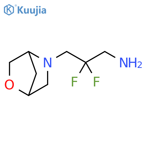 2-Oxa-5-azabicyclo[2.2.1]heptane-5-propanamine, β,β-difluoro- structure