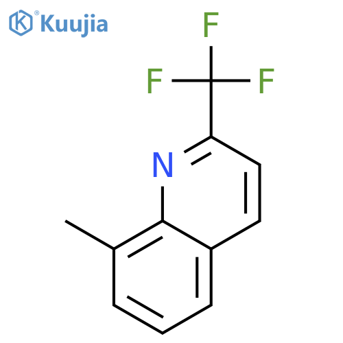 Quinoline,8-methyl-2-(trifluoromethyl)- structure
