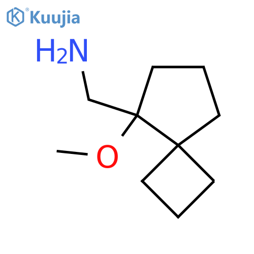 {5-methoxyspiro3.4octan-5-yl}methanamine structure