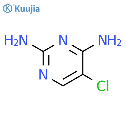 5-chloropyrimidine-2,4-diamine structure