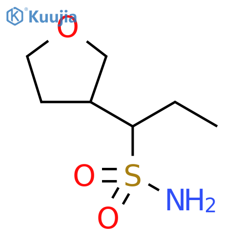 3-Furanmethanesulfonamide, α-ethyltetrahydro- structure