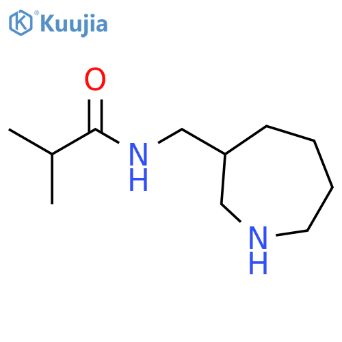 Propanamide, N-[(hexahydro-1H-azepin-3-yl)methyl]-2-methyl- structure