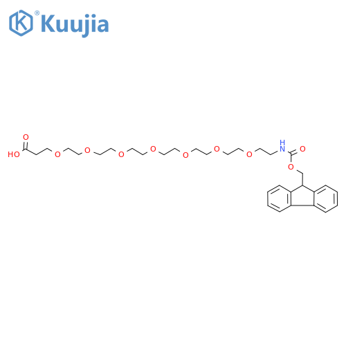 Fmoc-N-PEG7-acid structure
