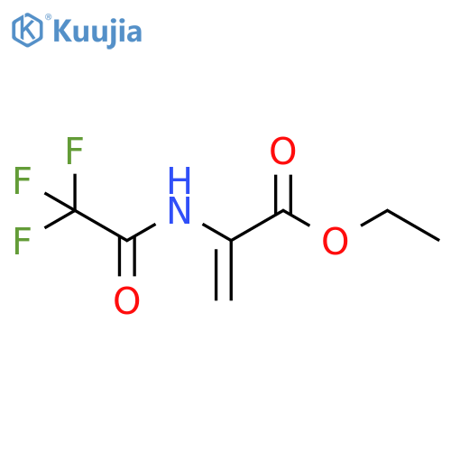 ethyl 2-(trifluoroacetamido)prop-2-enoate structure
