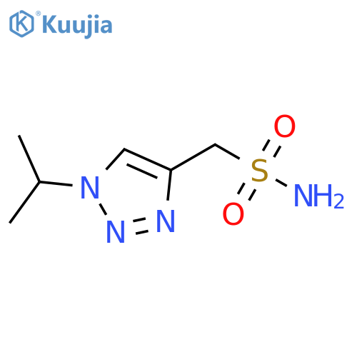 1H-1,2,3-Triazole-4-methanesulfonamide, 1-(1-methylethyl)- structure
