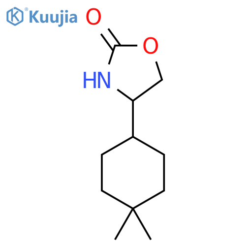 4-(4,4-Dimethylcyclohexyl)-1,3-oxazolidin-2-one structure