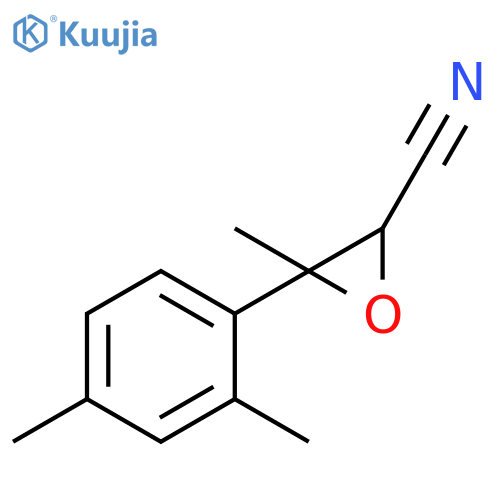 2-Oxiranecarbonitrile, 3-(2,4-dimethylphenyl)-3-methyl- structure