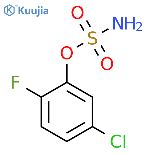 5-Chloro-2-fluorophenyl sulfamate structure