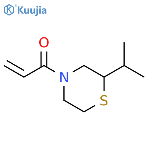 1-[2-(1-Methylethyl)-4-thiomorpholinyl]-2-propen-1-one structure