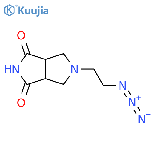 5-(2-Azidoethyl)tetrahydropyrrolo[3,4-c]pyrrole-1,3(2H,3aH)-dione structure