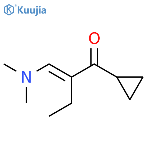 1-Cyclopropyl-2-[(dimethylamino)methylidene]butan-1-one structure