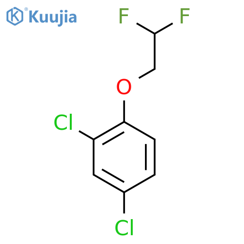 2,4-Dichloro-1-(2,2-difluoroethoxy)benzene structure
