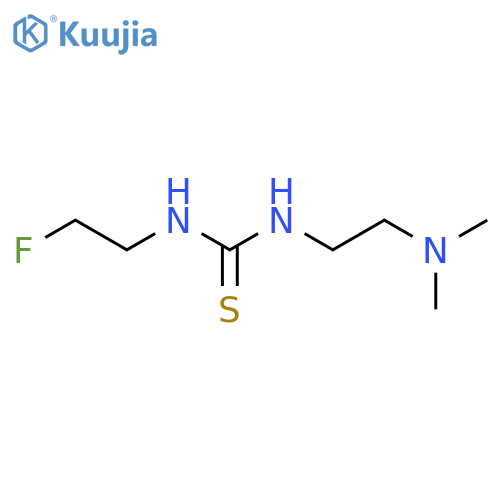 1-[2-(Dimethylamino)ethyl]-3-(2-fluoroethyl)thiourea structure