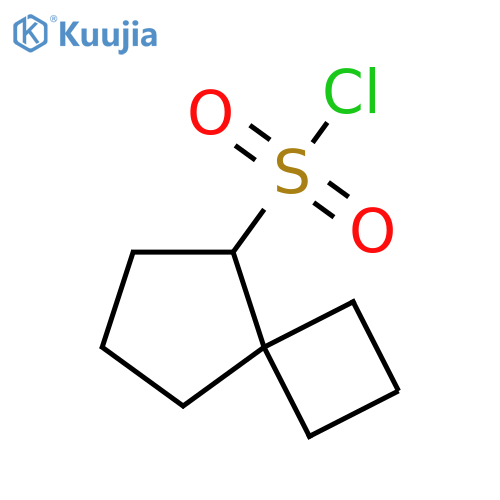 Spiro[3.4]octane-5-sulfonyl chloride structure