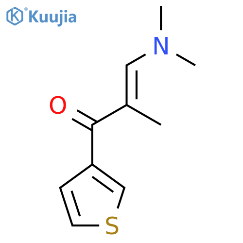 3-(Dimethylamino)-2-methyl-1-(thiophen-3-yl)prop-2-en-1-one structure