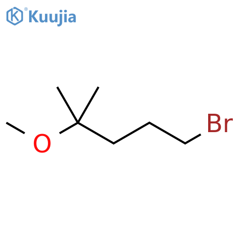 Pentane, 1-bromo-4-methoxy-4-methyl- structure