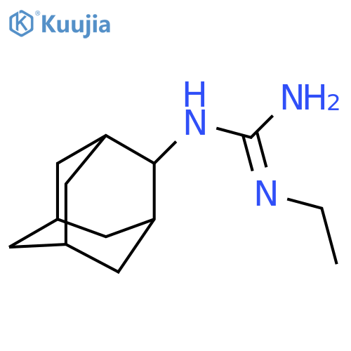 N-(Adamantan-2-yl)-N'-ethylguanidine structure