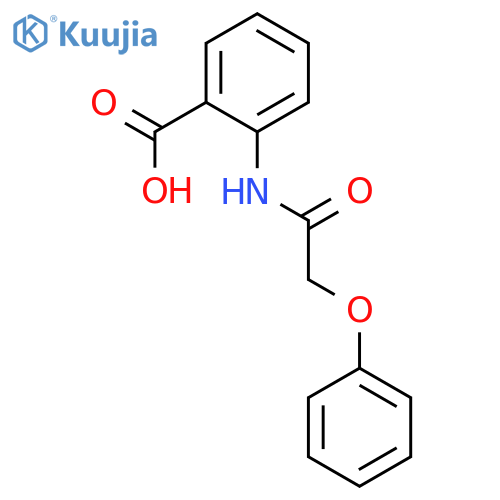2-(2-Phenoxyacetamido)benzoic Acid structure