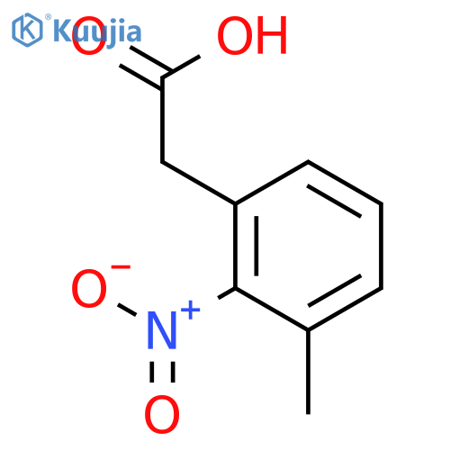 3-Methyl-2-nitrophenylacetic Acid structure