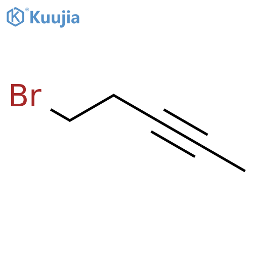 5-bromopent-2-yne structure