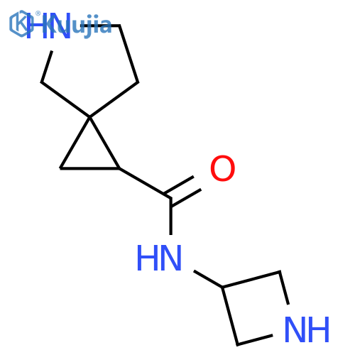 N-(azetidin-3-yl)-5-azaspiro[2.4]heptane-1-carboxamide structure