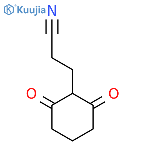 3-(2,6-Dioxocyclohexyl)propanenitrile structure