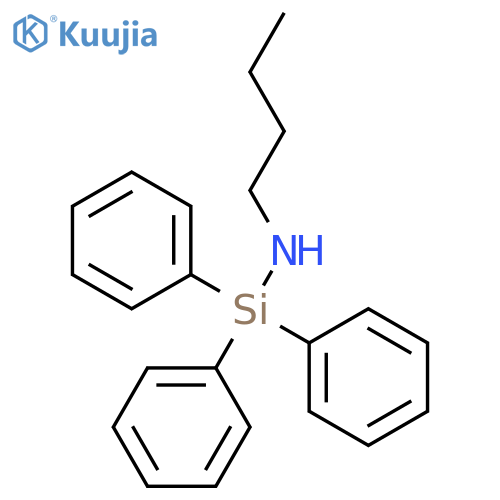 Silanamine, N-butyl-1,1,1-triphenyl- structure
