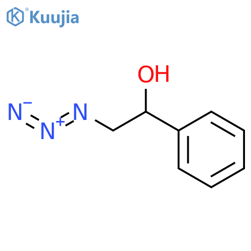 2-azido-1-phenylethan-1-ol structure