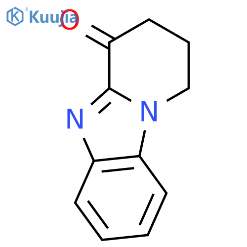 Pyrido[1,2-a]benzimidazol-4(1H)-one, 2,3-dihydro- (9CI) structure