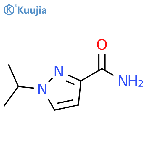 1-isopropyl-1H-pyrazole-3-carboxamide structure