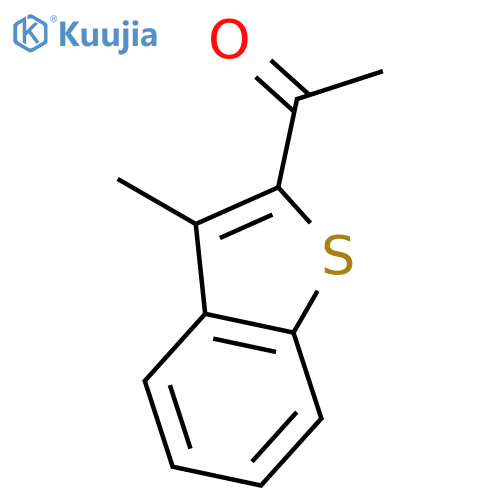 2-Acetyl-3-methylbenzobthiophene structure