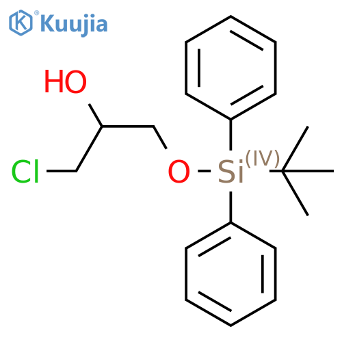 1-((Tert-Butyldiphenylsilyl)oxy)-3-chloropropan-2-ol structure