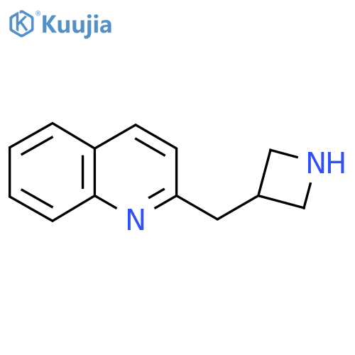 2-[(Azetidin-3-yl)methyl]quinoline structure