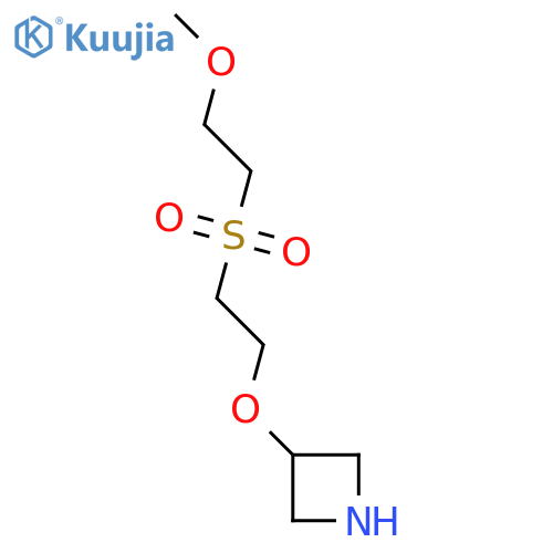 3-[2-(2-Methoxyethanesulfonyl)ethoxy]azetidine structure