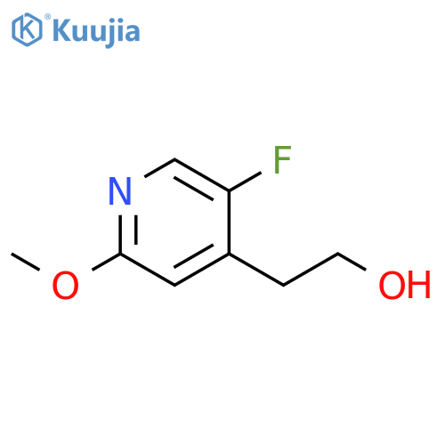 2-(5-fluoro-2-methoxypyridin-4-yl)ethan-1-ol structure