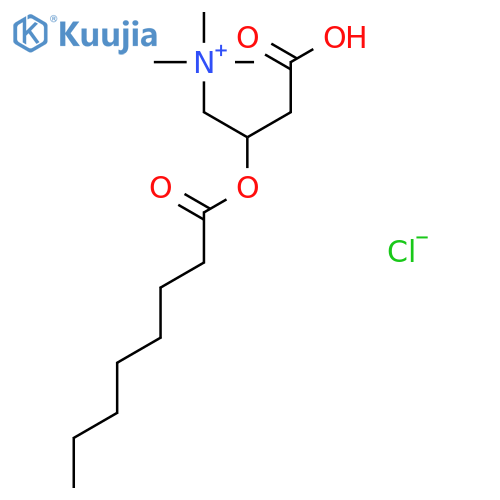 (±)-Octanoylcarnitine Chloride structure